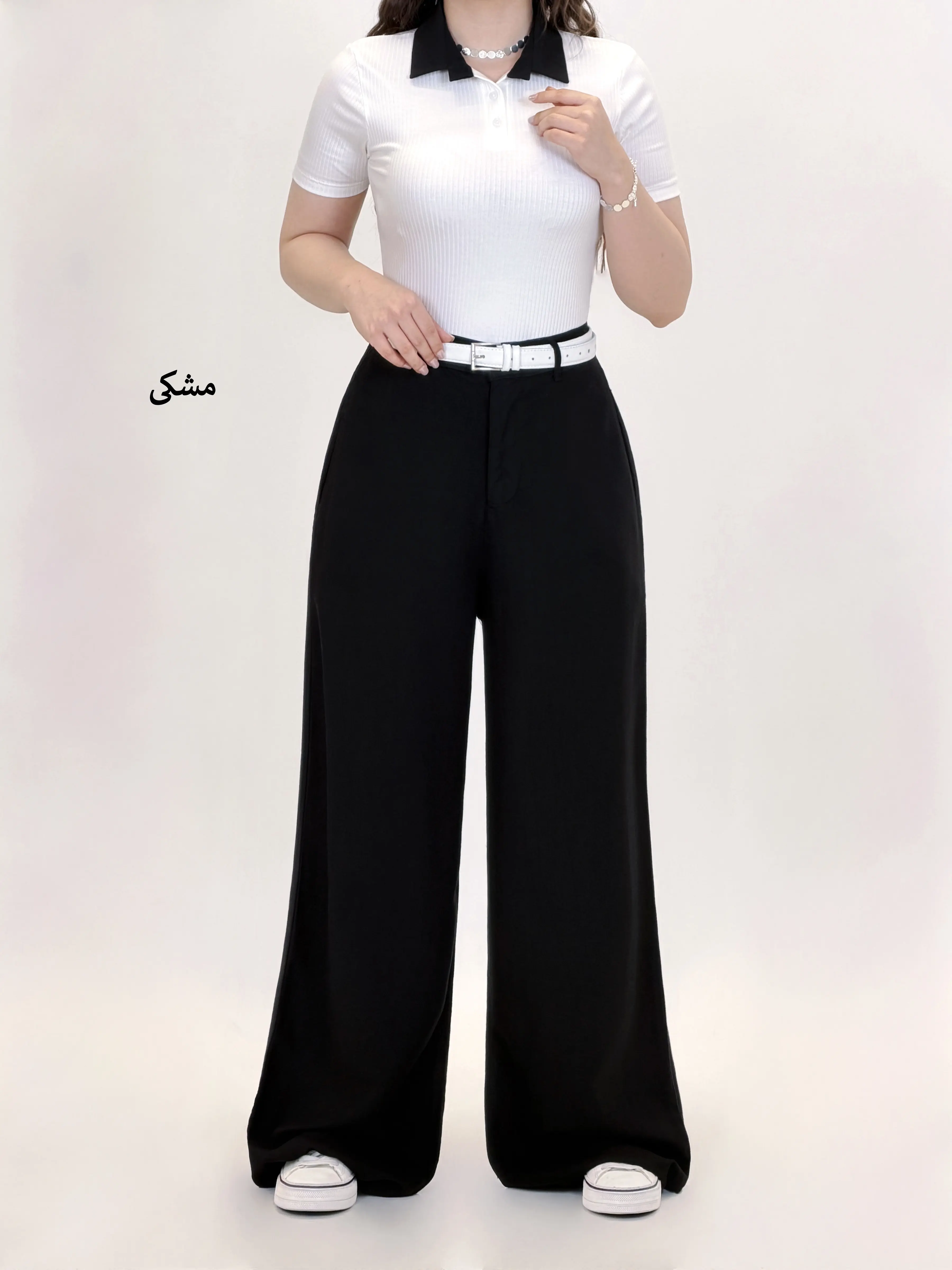 7141-شلوار بگ سیلورین